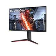 LG 27" UltraGear™ FHD 1ms IPS 144Hz Gaming Monitor with NVIDIA® G-SYNC® Compatible, 27GN650-B