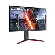 LG 27" UltraGear™ FHD 1ms IPS 144Hz Gaming Monitor with NVIDIA® G-SYNC® Compatible, 27GN650-B