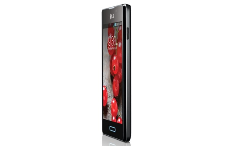 LG OPTIMUS L5 II แอนดรอยด์สมาร์ทโฟน 4.1 Jelly Bean CPU 1GHz Single Core หน้าจอขนาด 4 นิ้ว พร้อมหน่วยความจำภายใน 4 GB , E450 Optimus L5 II