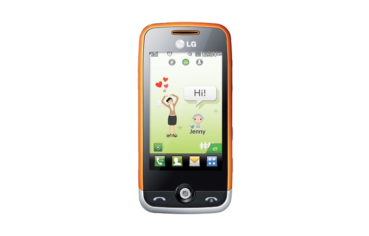 LG GS290 COOKIE FRESH โทรศัพท์มือถือ ทัชโฟน ที่เชื่อมต่อสังคมออนไลน์ พร้อมกล้องความละเอียด 2 ล้านพิกเซล, GS290 Cookie Fresh