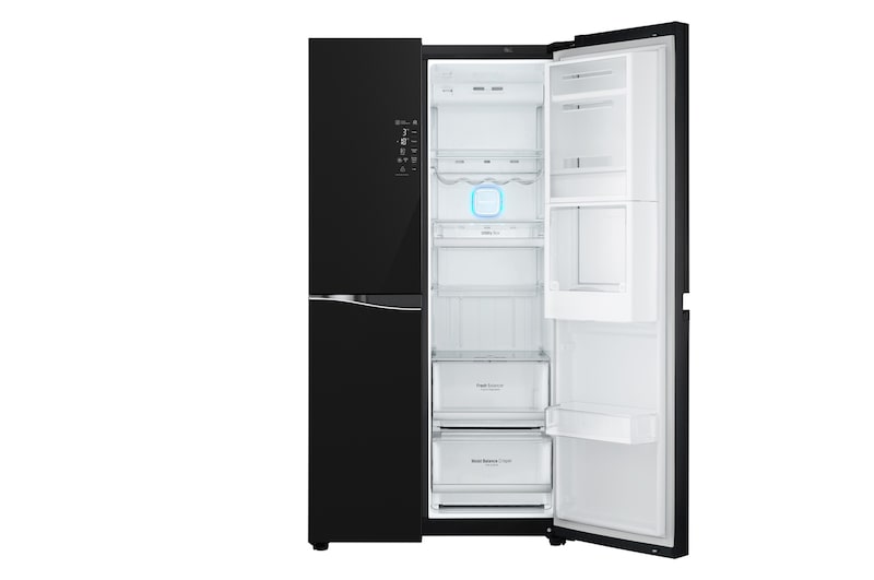 LG ตู้เย็น Side by Side รุ่น GC-M247UGBV ขนาด 21.8 คิว ระบบ Inverter Linear Compressor, GC-M247UGBV