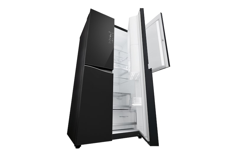 LG ตู้เย็น Side by Side รุ่น GC-M247UGBV ขนาด 21.8 คิว ระบบ Inverter Linear Compressor, GC-M247UGBV