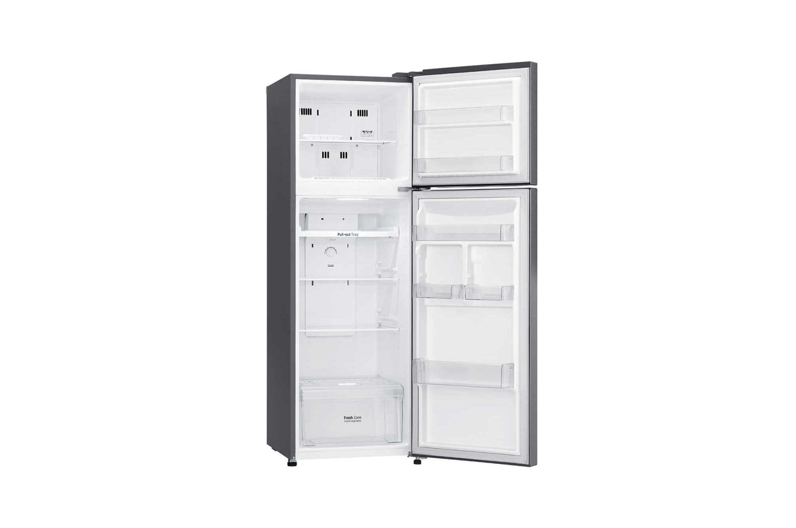 LG ตู้เย็น 2 ประตู รุ่น GN-B272SQCB ขนาด 9.2 คิว ระบบ Smart Inverter Compressor, GN-B272SQCB