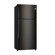 LG  ตู้เย็น 2 ประตู รุ่น GN-C602HXCM สีดำ ขนาด 17.4 คิว ระบบ Smart Inverter Compressor พร้อม Smart Diagnosis, GN-C602HXCM