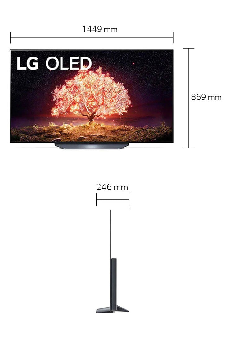 Lg Oled 4k Smart Tv รุ่น Oled65b1 Self Lighting Dolby Vision