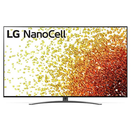 ด้านหน้าของทีวี NanoCell ของ LG