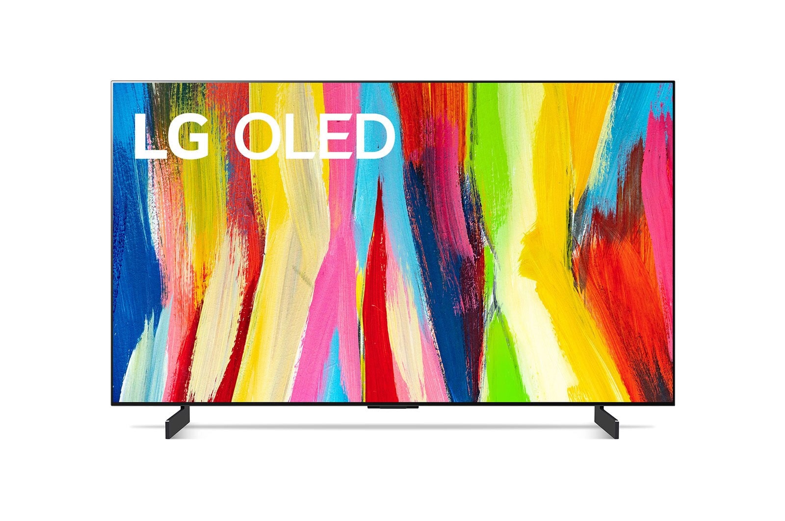 LG OLED 4K Smart TV รุ่น  OLED42C2 | Self Lighting |Dolby Vision & Atmos | G-Sync & FreeSync l Google Assistant, OLED42C2PSA