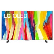 LG OLED 4K Smart TV รุ่น  OLED42C2 | Self Lighting |Dolby Vision & Atmos | G-Sync & FreeSync l Google Assistant, OLED42C2PSA