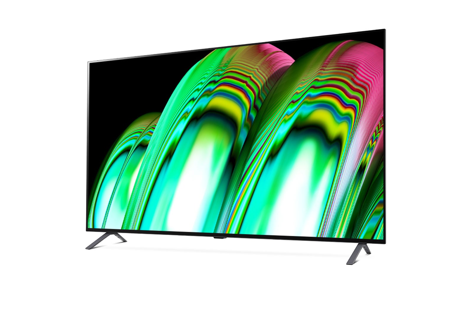 LG OLED 4K Smart TV รุ่น OLED77A2 | Self Lighting  | Dolby Vision & Atmos |Refresh rate 60 Hz l LG ThinQ AI l Google Assistant, OLED77A2PSA