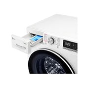 LG  เครื่องซักผ้าฝาหน้า รุ่น FV1408S4W ระบบ AI DD™ ความจุซัก 8 กก. พร้อม Smart WI-FI control ควบคุมสั่งงานผ่านสมาร์ทโฟน, FV1408S4W