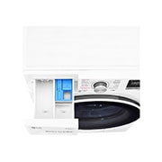 LG  เครื่องซักผ้าฝาหน้า รุ่น FV1408S4W ระบบ AI DD™ ความจุซัก 8 กก. พร้อม Smart WI-FI control ควบคุมสั่งงานผ่านสมาร์ทโฟน, FV1408S4W