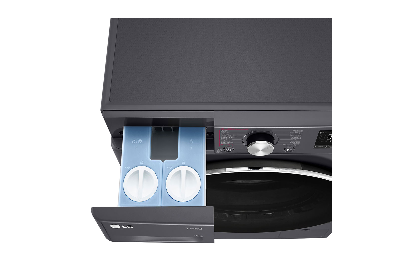 LG เครื่องซักผ้า 10 กก. รุ่น FV1410S3MA ระบบ AI DD™ พร้อม Smart WI-FI control ควบคุมสั่งงานผ่านสมาร์ทโฟน, FV1410S3MA