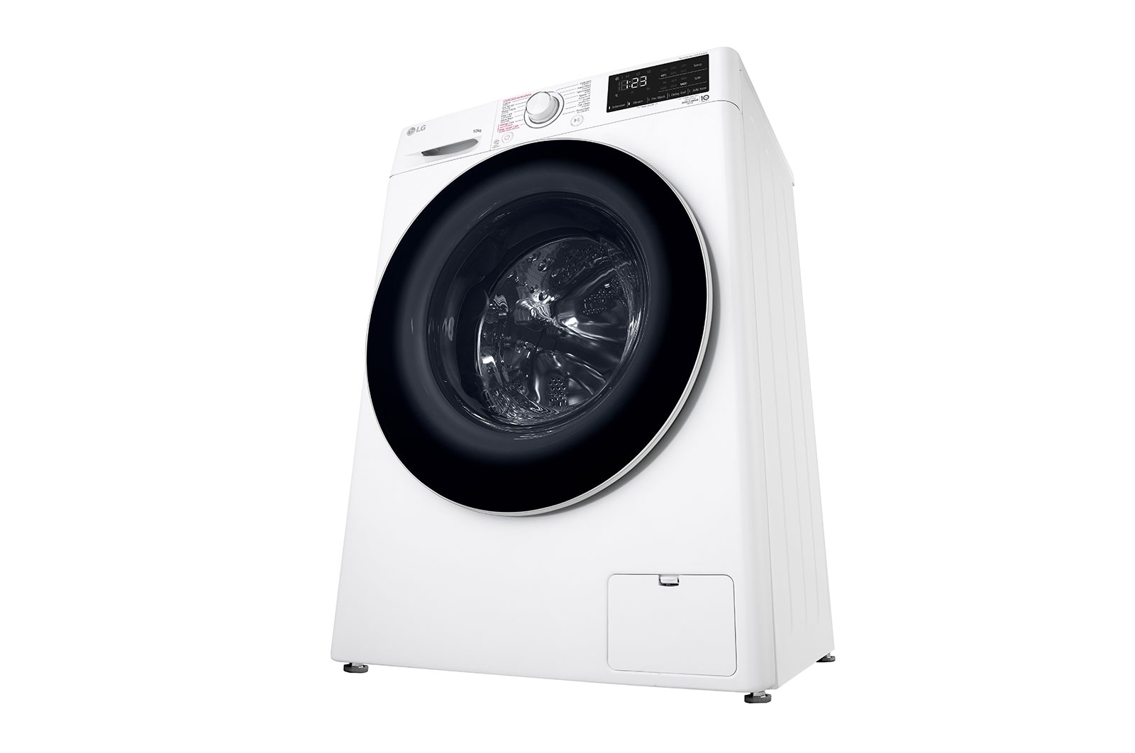 LG เครื่องซักผ้า 10 กก. รุ่น FV1410S5WG1 ระบบ AI DD™ พร้อม Smart Diagnosis ตรวจสอบปัญหาผ่านมือถือ, FV1410S5WG1