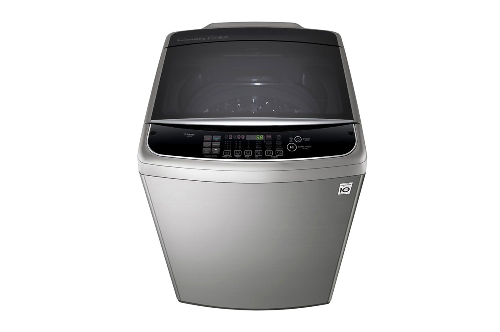 LG เครื่องซักผ้า 23 กก. รุ่น TH2723SSAV ระบบ Inverter Direct Drive พร้อม Smart WI-FI control ควบคุมสั่งงานผ่านสมาร์ทโฟน, TH2723SSAV