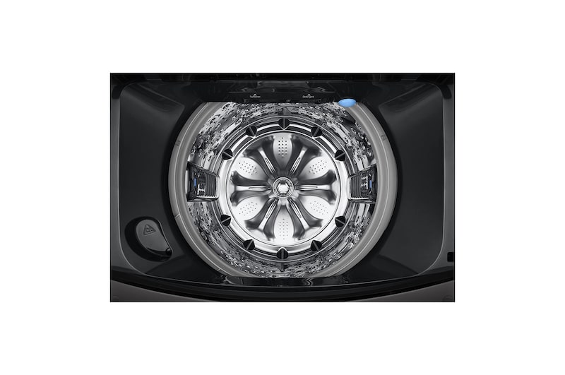 LG เครื่องซักผ้า 24 กก. รุ่น TV2724SV9B ระบบ Inverter Direct Drive พร้อม Smart WI-FI control ควบคุมสั่งงานผ่านสมาร์ทโฟน, TV2724SV9B