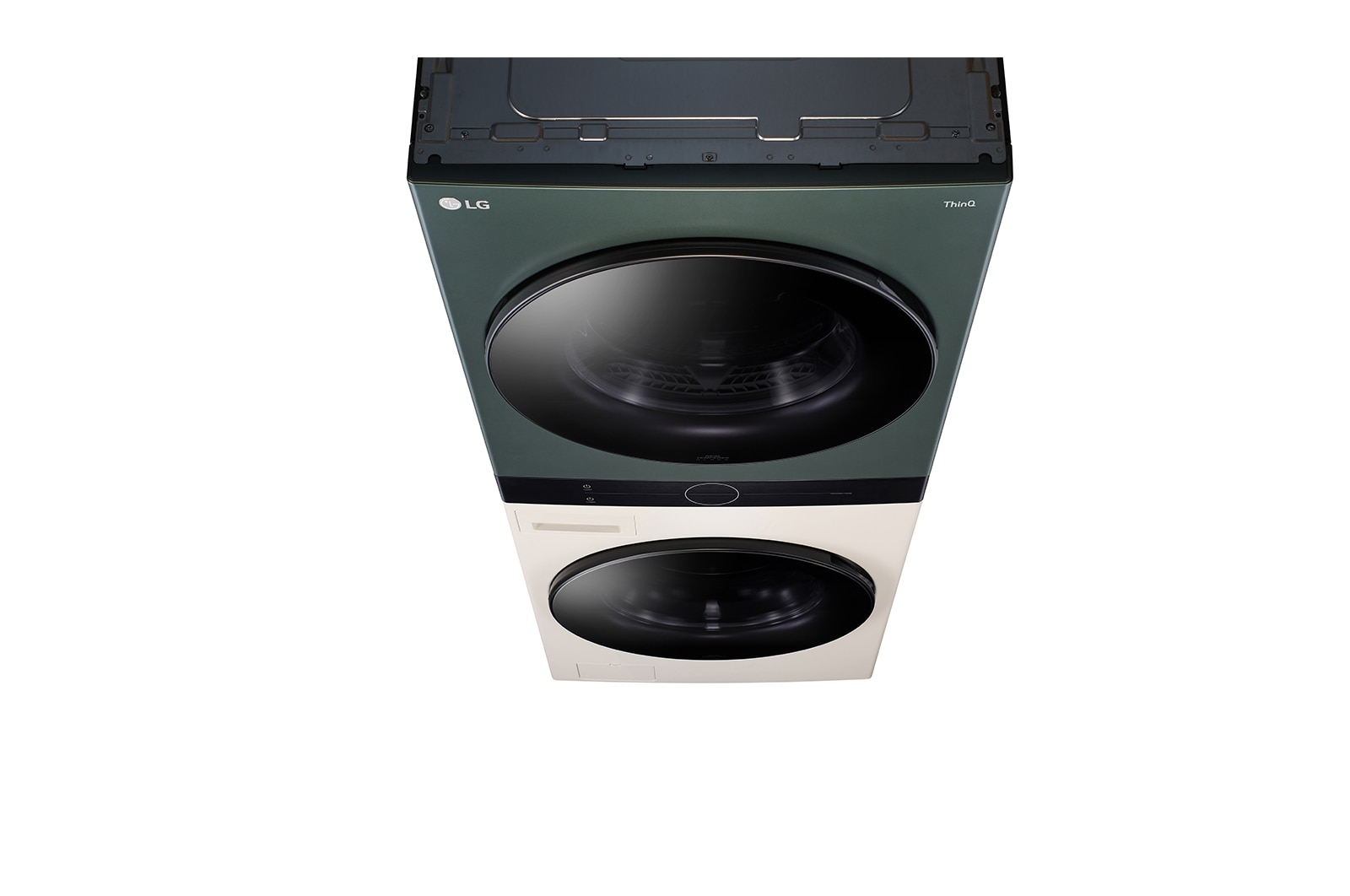 LG WashTower ซักผ้า 21 กก. และอบ 16 กก. รุ่น WT2116SHEG ระบบ AI DD™ พร้อม Smart WI-FI control ควบคุมสั่งงานผ่านสมาร์ทโฟน, WT2116SHEG