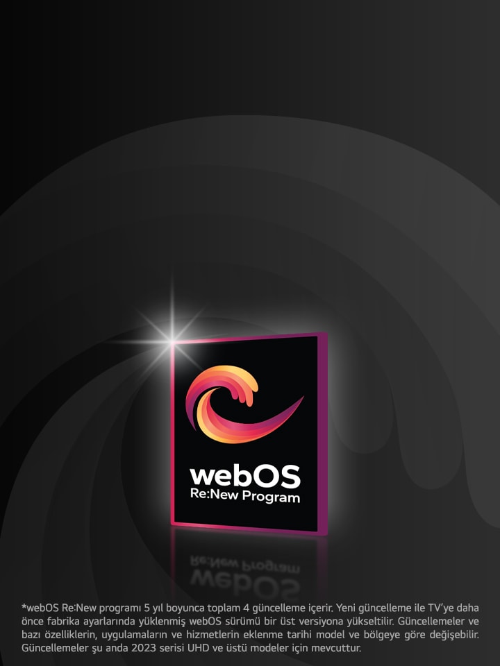 LG webOS Yenileme Programı ile 