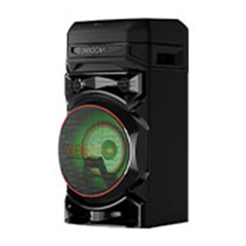 left 30 degree view with green lighting