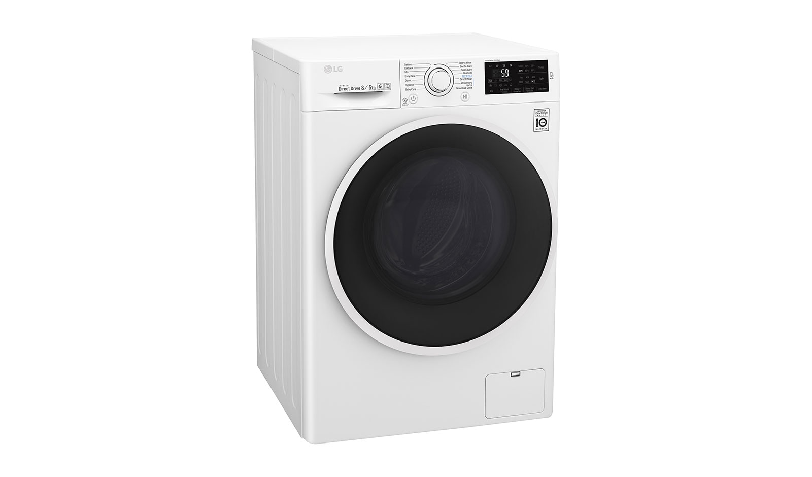 LG 8 Kg Yıkama + 5 Kg Kurutma, A+++, 1400 Devir, Beyaz, Smart Diagnosis™, F4J6TMP0W