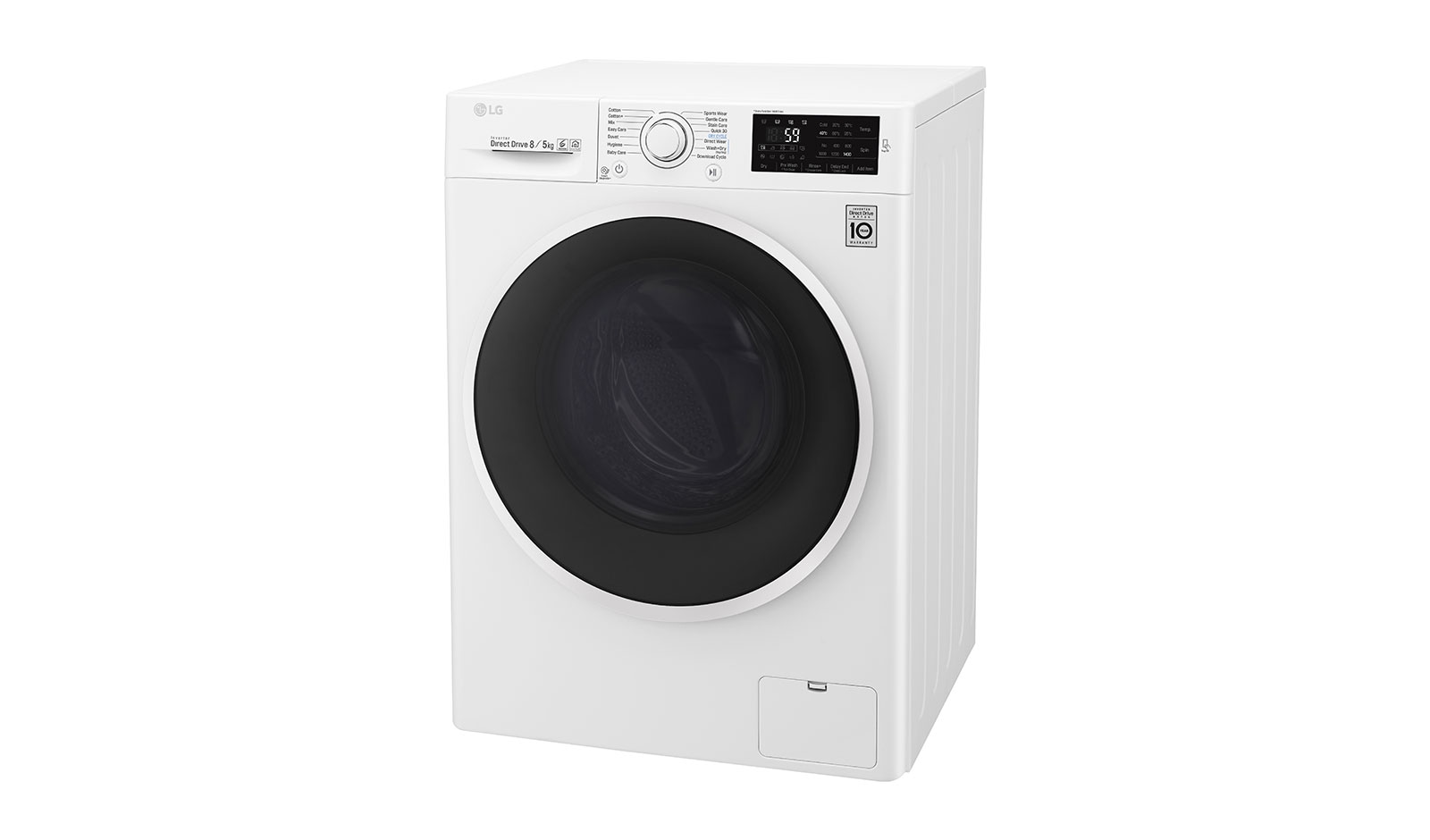 LG 8 Kg Yıkama + 5 Kg Kurutma, A+++, 1400 Devir, Beyaz, Smart Diagnosis™, F4J6TMP0W
