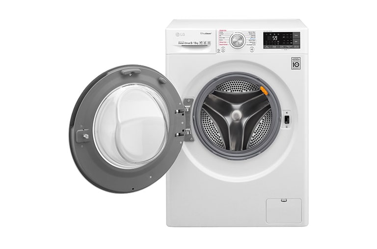 LG 9 Kg Yıkama + 6 Kg Kurutma "A+++(-40%)", 1400 Devir, Beyaz, TrueSteam™ Buhar, WiFi Kablosuz Uzaktan Bağlantı, F4J8FHP2W