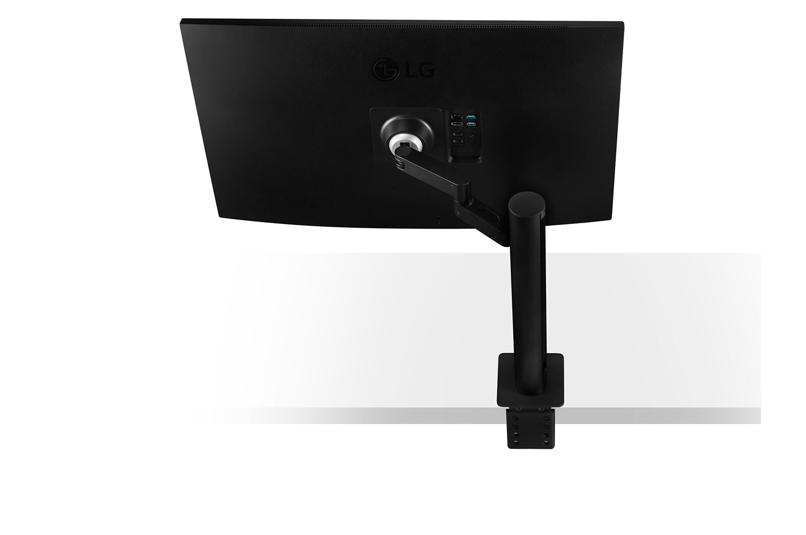 LG UltraFine Ergo Monitor 31,5 İnç FreeSync USB Type -C HDR10 4K Hareket Ettirilebilir Ekran, 32UN880P-B