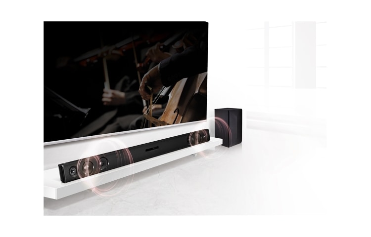 LG 200W 2.1kanal Sound Bar, LAS453B