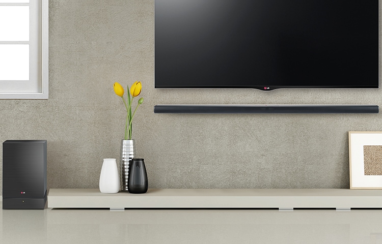 LG 2.1 Kanal, 310W, 3D Ses İşlemcisine Sahip, Bluetooth Üzerinden Mp3 Oynatabilen Slim Wireless Soundbar, NB4530A