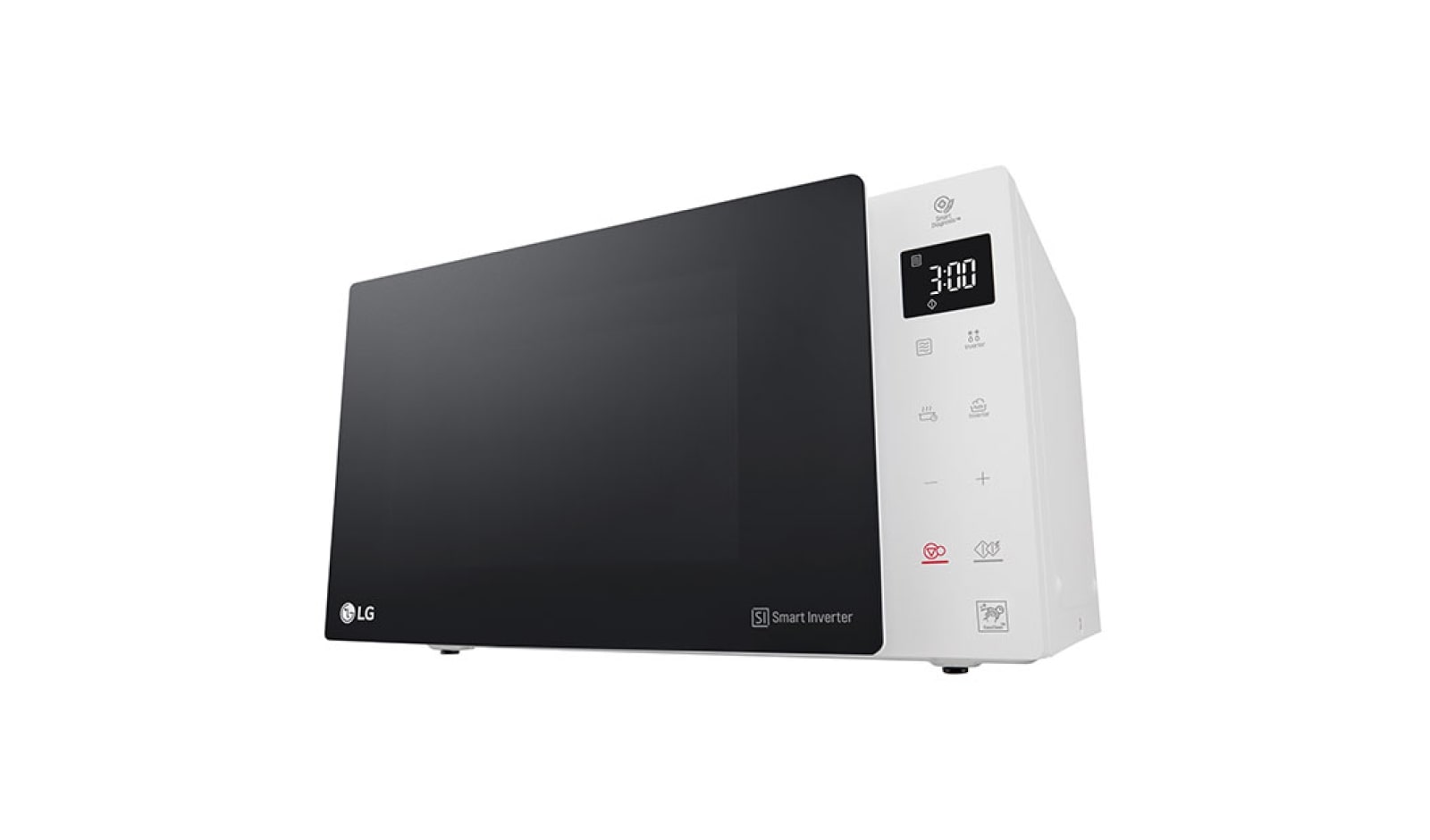 LG NeoChef™, Beyaz, Paslanmaz Çelik, 25lt, Smart Inverter, EasyClean Mikrodalga, MS2535GISW