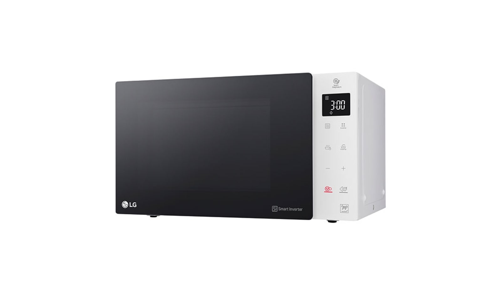 LG NeoChef™, Beyaz, Paslanmaz Çelik, 25lt, Smart Inverter, EasyClean Mikrodalga, MS2535GISW