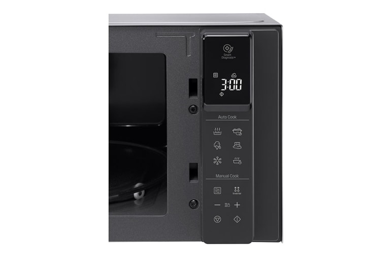 LG NeoChef™, Gümüş Renk, Paslanmaz Çelik, 25lt, Smart Inverter, EasyClean Mikrodalga, MS2595CIS