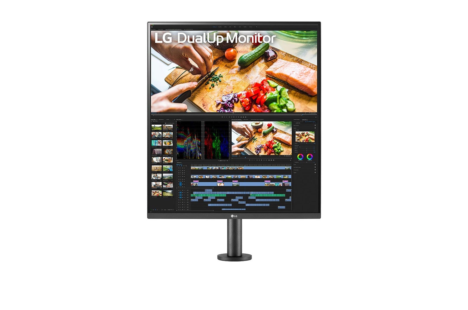 LG 27,6 İnç Dual Up 16:18  Ergonomik Standlı 2K QHD (2560 x 2880) Nano IPS Panel Monitör, 28MQ780-B