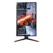 LG NVIDIA® G-SYNC® Uyumluluğuna Sahip 27" UltraGear™ Full HD IPS 1 ms (GtG) Oyun Monitörü, 27GN65R-B