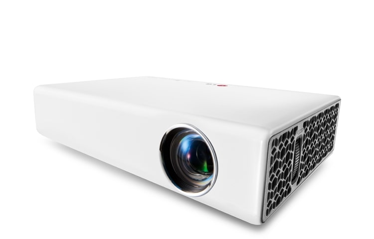LG 500 Ansi Lumens, USB'den DivX HD ve MsOffice Destekli, Intel Widi Özelliğine Sahip Home Cinema HD Ready Projektör, PB62G