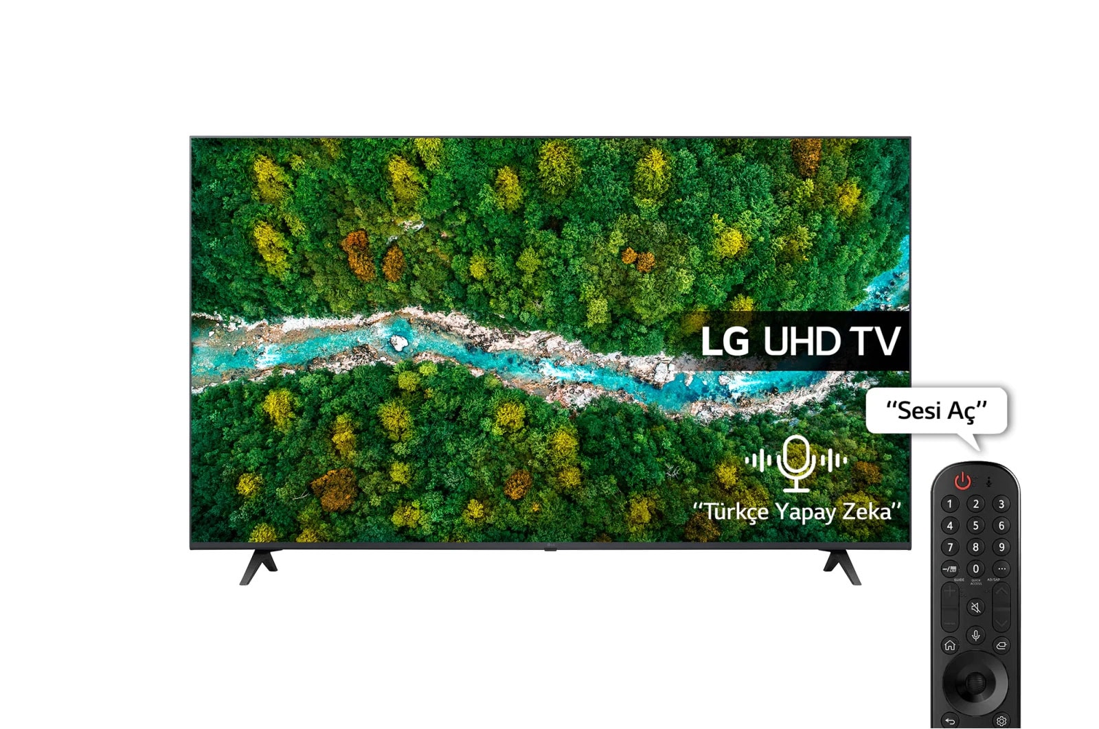 LG UP77 43 inç 4K Smart TV, 43UP77006LB