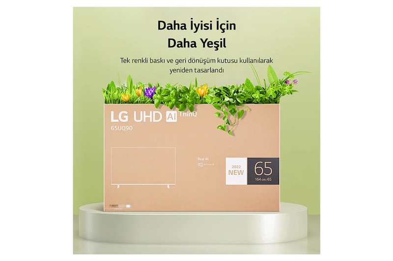 LG UQ91 65 inç 4K Smart TV, 65UQ91006LA