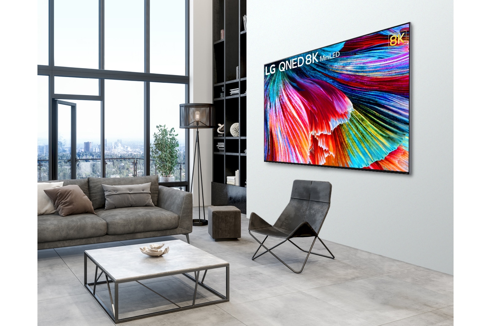 LG  LG QNED99 75 inç 8K Smart MiniLED TV, 75QNED996PB