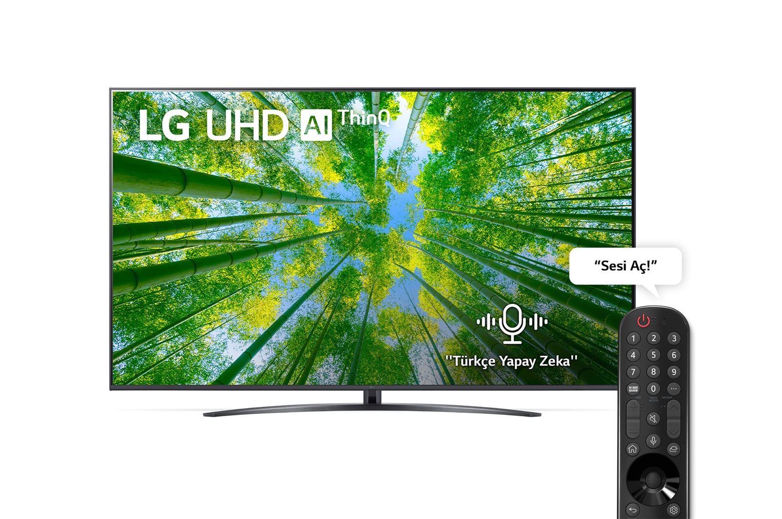 LG UQ81 75 inç 4K Smart TV, 75UQ81006LB