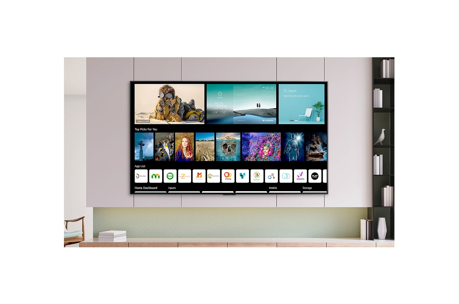 LG OLED 65 inç A1 Serisi 4K Smart TV, OLED65A16LA