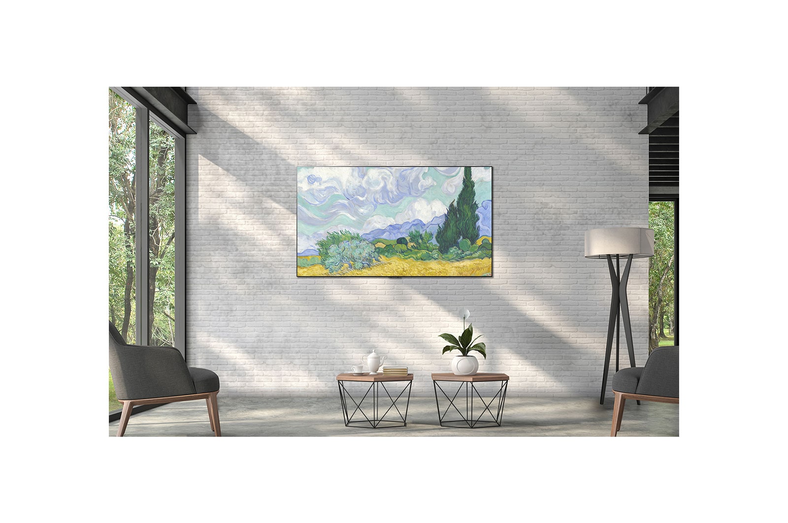 LG OLED evo 65 inç G1 Serisi Galeri Tasarımı 4K Smart TV, OLED65G16LA