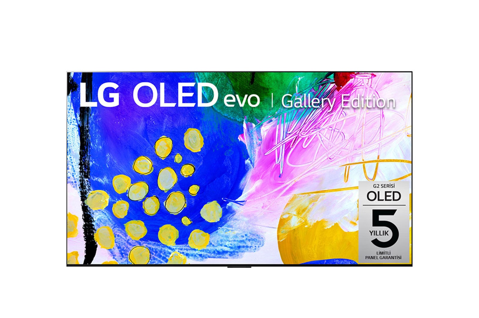 LG OLED evo 65 inç G2 Serisi Galeri Tasarımı 4K Smart TV, OLED65G26LA