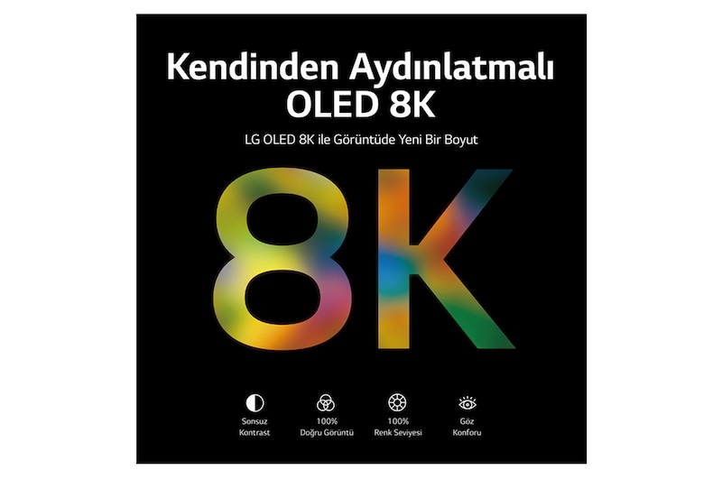 LG LG SIGNATURE OLED 8K 88 inç Z2 Serisi Smart TV, OLED88Z29LA