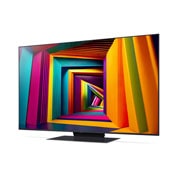 LG UHD TV, UT90’ün sola dönük hafif açılı görünümü