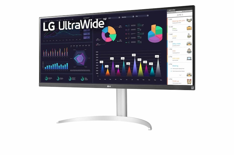 LG AMD FreeSync™ özellikli 34" 21:9 UltraWide™ Full HD IPS Monitör, 34WQ650-W