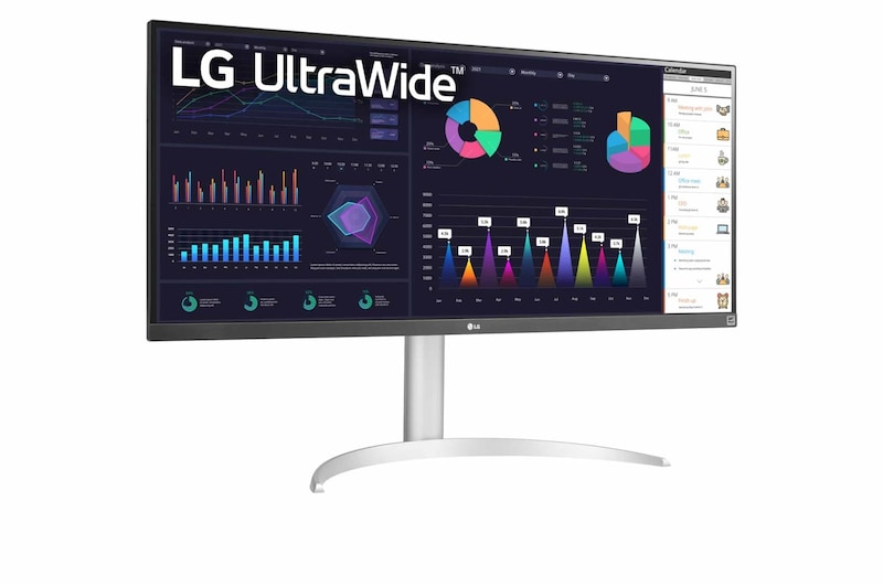 LG AMD FreeSync™ özellikli 34" 21:9 UltraWide™ Full HD IPS Monitör, 34WQ650-W