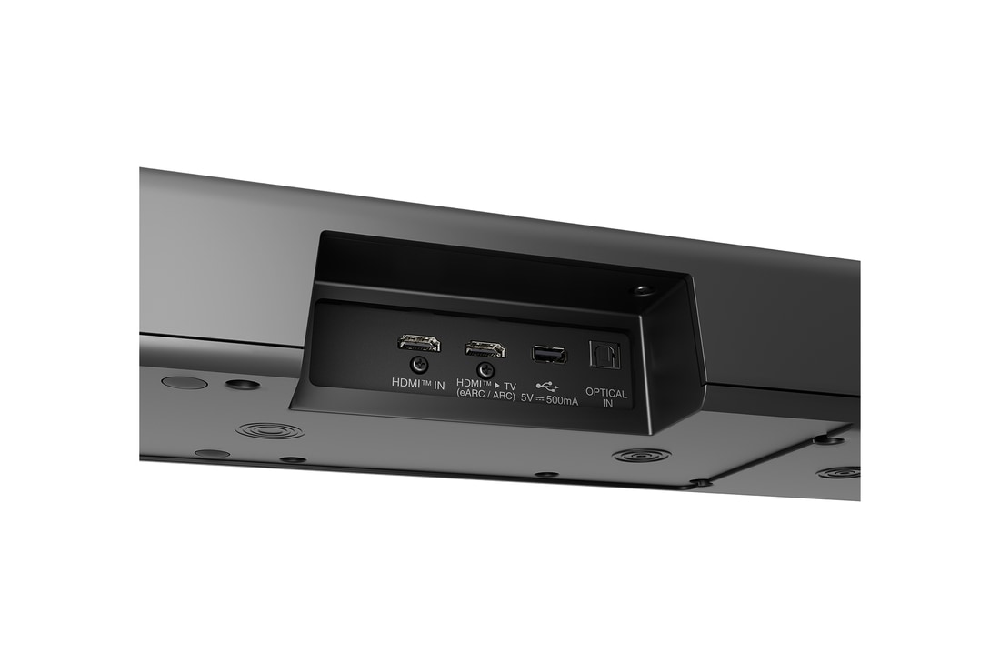 Soundbar’ın arkadan görünümü