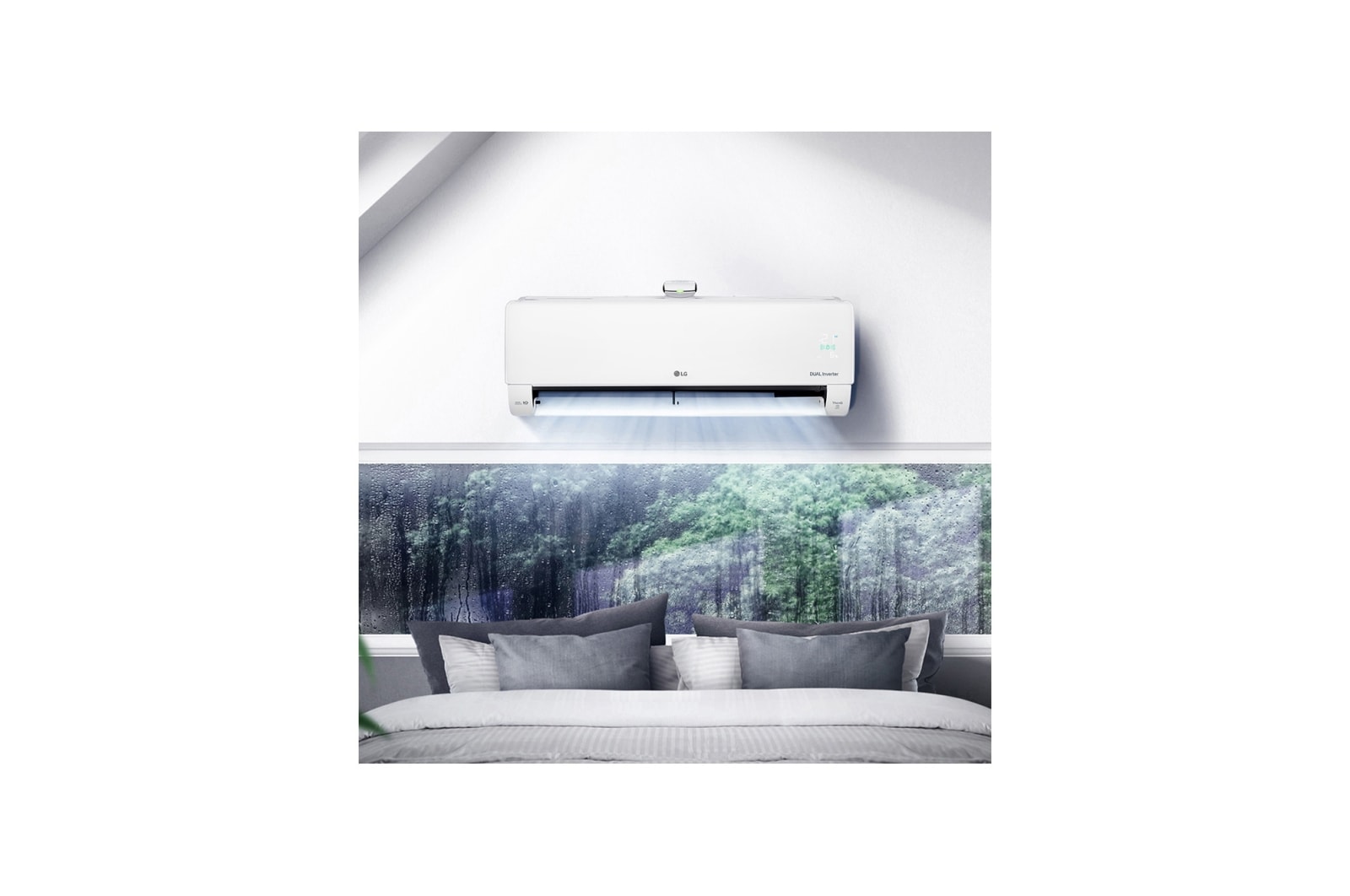 LG DUALCOOL WiFi雙迴轉變頻空調 - 豪華清淨型 _4.4kw, LS-43ACU