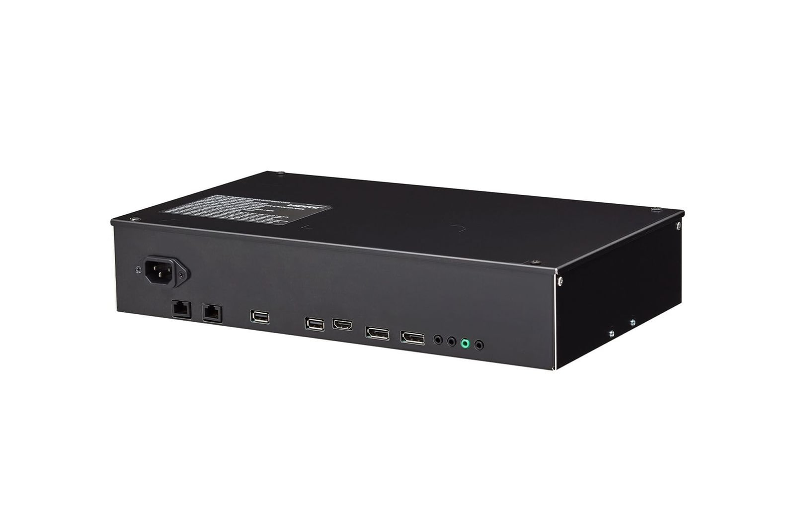 機頂盒 -45 度側視圖