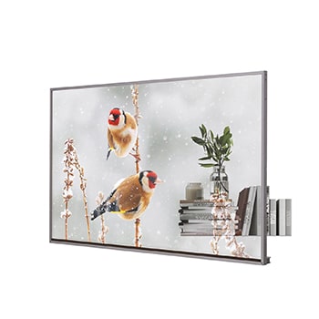 填充影像的 -45 度角側視圖