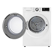 LG 10公斤雙迴轉變頻免曬衣乾衣機｜冰瓷白, WR-100VW